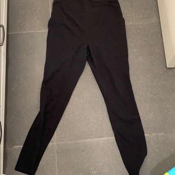Black maternity legging - Picture 1 of 2